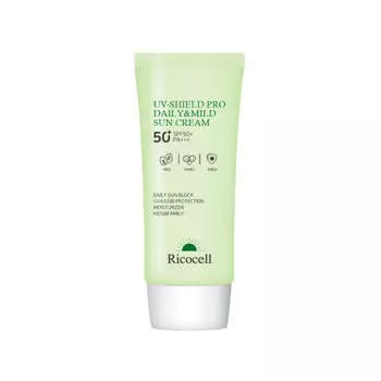 Ricocell UV-Shield Pro Ежедневный и мягкий солнцезащитный крем SPF50+ PA+++ 70 мл*1шт/2шт/3шт/4шт 1Pc