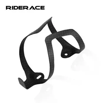 Держатель для бутылки для велосипеда RIDERACE из углеродного волокна 3K, суперлегкий, для шоссейного велоспорта, горного велосипеда, матовый