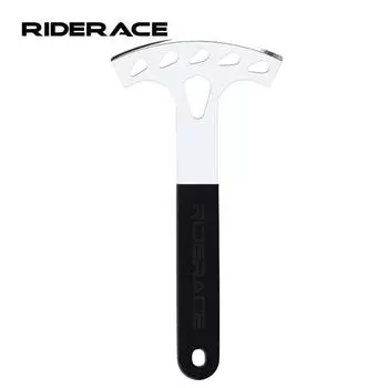 RIDERACE Bike Disc Тормозной Ключ Разжимной Ключ Из Нержавеющей Стали Велосипедный Тормозной Ротор Инструмент Для Ремонта Регулировки Велосипеда чёрный