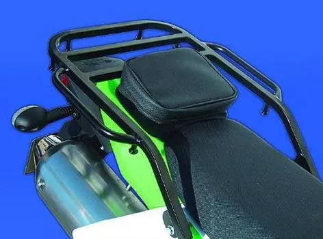 Riding Spot Rear Carrier Steel 288 x 150mm Black X KLX250 (RIDING SPOT) D-TRACKER (08-13) (2008)