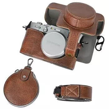 Rieibi Fuji Fujifilm X100VI Эксклюзивный чехол для камеры Fuji X100VI Цифровая камера Защитный чехол X100VI Совместимый чехол для всего корпуса цифровой камеры X100VI
