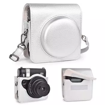 Rieibi instax mini99 Чехол Instax mini 99 Чехол FUJIFILM Instax mini 99 Пленка Instax Сумка для камеры instax mini99 Защитный чехол для камеры Instax из искусственной кожи