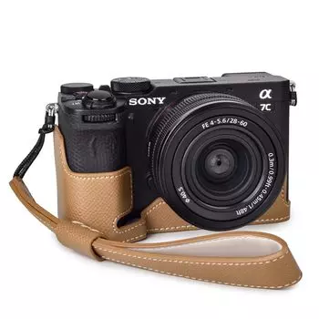 Rieibi Sony, посвященный беззеркальной камере A7CM2, защитный чехол для камеры, защитный чехол, чехол для корпуса A7C2, чехол SONY, получехол из искусственной кожи