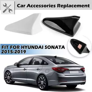 Рифмованная автомобильная антенна на крышу с плавником акулы, автосигнал, запасная антенна, автомобильные аксессуары, пригодные для Kia Optima Hyundai Sonata Genesis белый