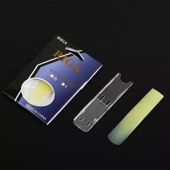 Рига, 3 шт., трости для альт-саксофона, полимерная трость, аксессуары для саксофона, прочность 2,5 Strength 2.5