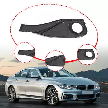 Right Fog Light Trim Grille 51117294834 Practical Spare Parts Accessories Lamp Bezel