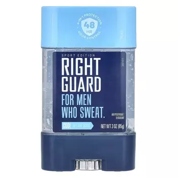 Right Guard, Sport Edition, антиперспирант/дезодорант, охлаждающий, 3 унции (85 г)
