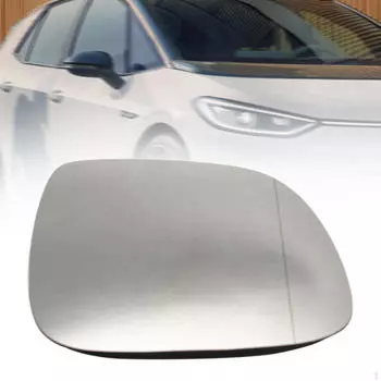Right Side Mirror Glass Assembly Replaces Easy Installation Vehicles Heated Convex with Base Part