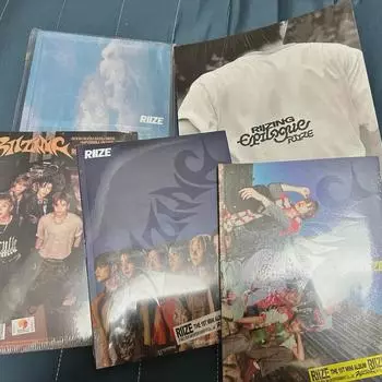 Riize Boom Bumbe Photobook Collectbook Epilogue Нераспечатанная упаковка из 5 штук