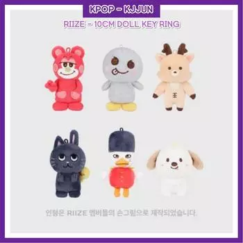 RIIZE — БРЕЛОК ДЛЯ КУКЛЫ 10 СМ И НАБОР FORTUNE SCRATCH FORTUNE SCRATCH SET 1ea