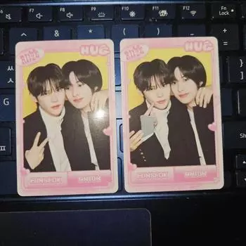 Riize Hug Two Tones Unit Eunseok Chanyoung Коллекционная карточка Коллекционная карточка Набор фотокарточек