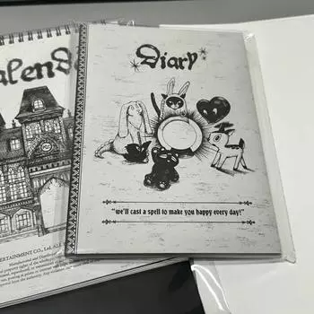 Riize Сезонные поздравления Дневник Календарь Мини Буклет Нераспечатанная Партия