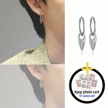 [RIIZE Style] Серьги Inmind, каффы-кольца Earrings