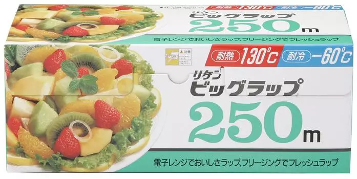 Riken Fabro Riken Big Wrap 250m 30cm x 250m Wrap for Commercial Use Heat Resistant Cold Resistant