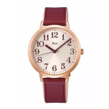 Riki Wristwatch Traditional Color Series Kasane Color Model AKPK437 Red [Seiko Watch] Women s