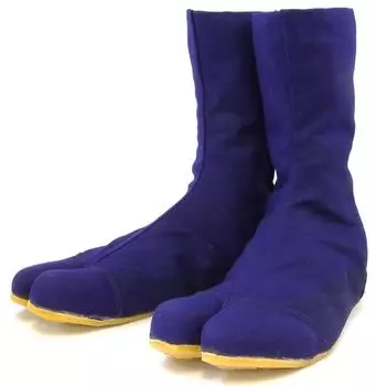 Rikio Anzen Tabi Genba Daioh 10 шт. Kohaze Темно-синий 24,0 см GD10B