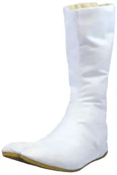 Rikio Fighter Ninja Shoes Jikatabi Boots White US Men 8 (JP 26 cm)