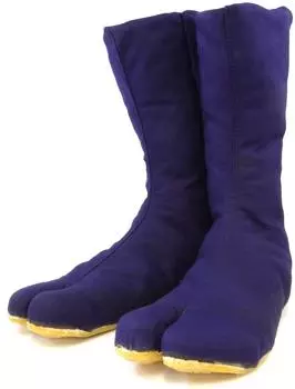 Rikio Safety Tabi Genba Daioh Теплоизоляция 12 шт. Kohaze Темно-синий HGD12B 24,0 см
