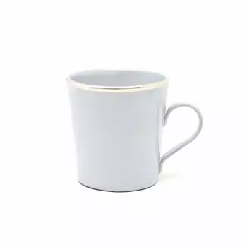 Rikizo Mug Surir Silver Diameter x Depth x Height 320ml Made in Japan 8.5 11.5 9.7cm R-922675 серебряный