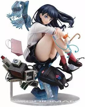 Рикка Такарада верит в масштабную покрашенную готовую фигурку SSSS.GRIDMAN ~I future~ 1/7 ABS&PVC синий