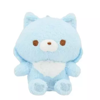 Rilakkuma Blue Wolf Play Charm [Fluffy]