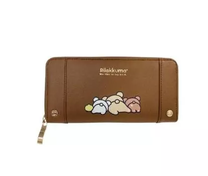 Rilakkuma brown [Sun Art] wallet,
