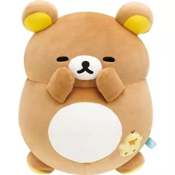 Rilakkuma De Manpuku Manpuku Pukupuku Плюшевый Rilakkuma MO66101 В28 x Ш22 x San-X Минна Макумаку Размер Д17,5 см