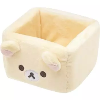 Rilakkuma de Manpuku Мягкая игрушка M Korilakkuma KG11101 xx San-X Минна Макумаку мульти-поднос Размер В7,5 Ш11,5 Г11,5см