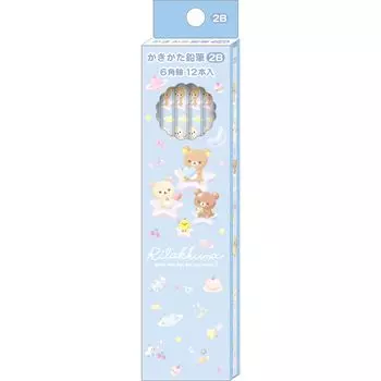 Rilakkuma Drawing Pencil 2B 1 Dozen PH22501 San-X