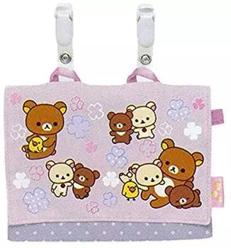 Rilakkuma Happy School Pocket Pouch Pink синий