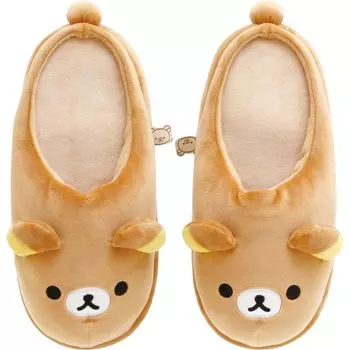 Rilakkuma Ленивые Домашние Тапочки для Отдыха Rilakkuma KG11601 H270 x W115 x D65мм San-X Серия Просто