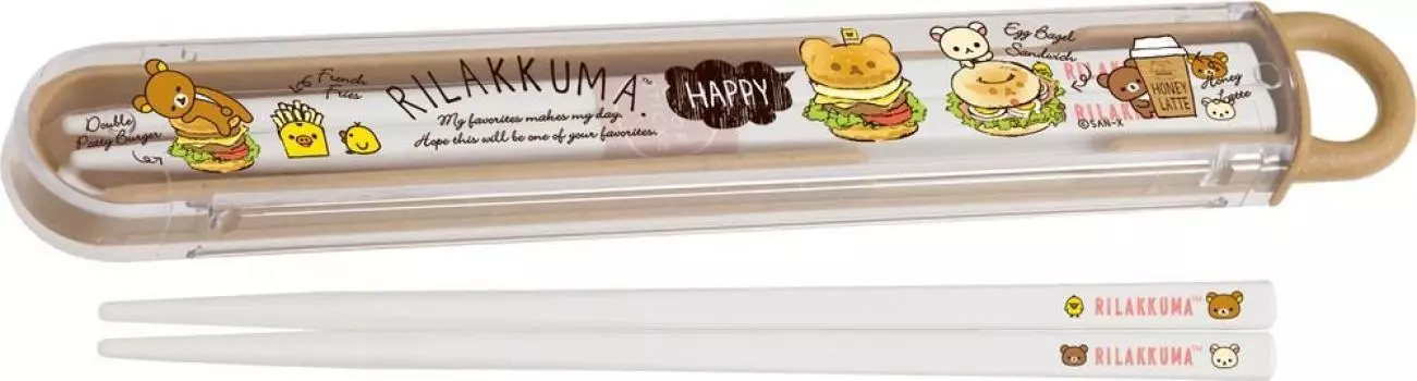 Rilakkuma Lunch Market Chopsticks Chopsticks Box