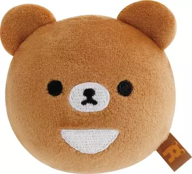 Rilakkuma Mugyumugyu Plush H65 x W65 x D65mm San-X Toy, Chairoikoguma, MV24901,
