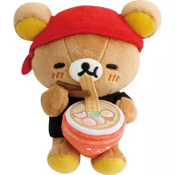 Rilakkuma Ramen Ramen Stuffed Toy Rilakkuma MO75701 H140 x W120 x D100mm San-X Whenever Goods