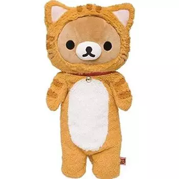 Rilakkuma [Расслабляющая тема кошки] Усталая игрушка-обнимашка (Рилаккума) Игрушка-обнимашка Дакимакура Подушка-обнимашка Дакимакура Мягкая игрушка-талисман Кукла Персонаж Товары Интерьер