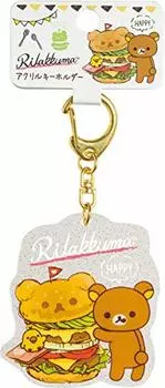 Rilakkuma Rilakkuma Deli Acrylic Keychain Hamburger AY28901