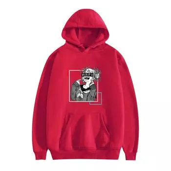 Riman College Print Fashion Hooded Couple Autumn And Winter Sweater XS