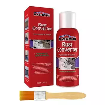 rimer Metal Surface Rust Remover Многоцелевой преобразователь ржавчины шасси Maintenance Clean Многоцелевой преобразователь ржавчины шасси 100ml