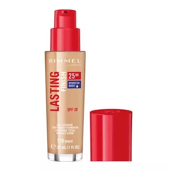 Rimmel Lasting Finish Foundation 170 Пшеничный 30 мл (Натуральный бежевый) (х 1)