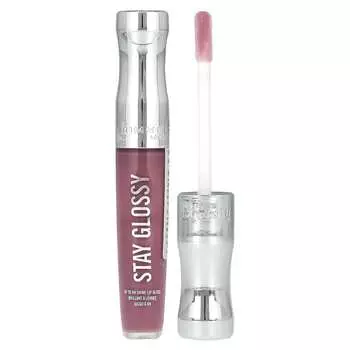 Rimmel London, Блеск для губ Stay Glossy, 200 капель Love, 0,18 жидких унций (5,5 мл)