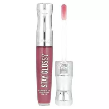Rimmel London, блеск для губ Stay Glossy, 340 Captivate Me, 0,18 жидких унций (5,5 мл)