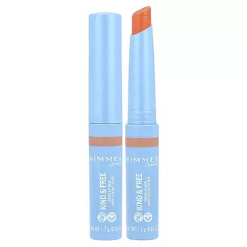 Rimmel London, Kind & Free, бальзам для губ с оттенком, 003 Tropical Spark, 1,7 г (0,05 унции)