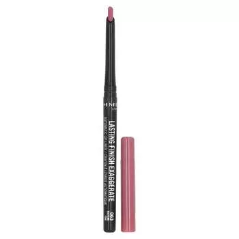 Rimmel London, Lasting Finish Extractable Automatic Lip Liner, 063 East End Pink, 0,012 унции (0,35 г)