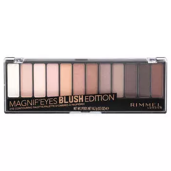 Rimmel London, Magnif Ees, Eye Contouring Palette, 002 Blusher Edition, 14.2 g (0.5 oz)