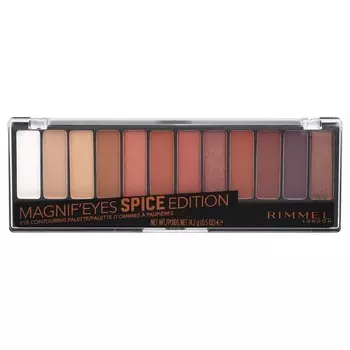 Rimmel London, Magnif Ees, палетка для контуринга глаз, 005 Spice Edition, 0,5 унции (14,2 г)