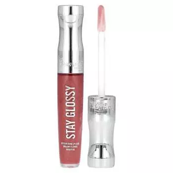 Rimmel London, Stay Glossy Lip Gloss, 465 Melon Air, 0,18 жидких унций (5,5 мл)