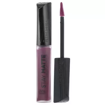 Rimmel London, Stay Matte, жидкая помада, 800 Midnight, 0,21 жидких унций (6,5 мл)