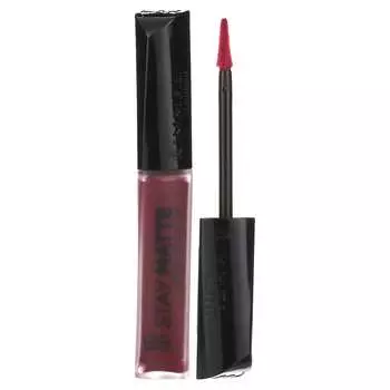 Rimmel London, Stay Matte, жидкая помада для губ, 810 Plum This Show, 0,21 жидких унций (6,5 мл)