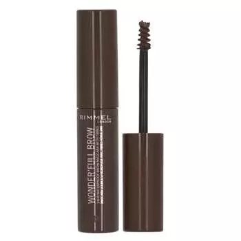 Rimmel London, Wonderful Brows, waterproof, 002 medium brown, 4.5 ml (0.15 fl oz)