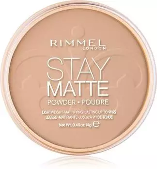 Rimmel Stay Matte poudre TU прозрачный